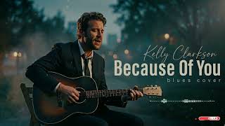 Because Of You - Kelly Clarkson (Chicago Blues Cover) Soulful & Emotional Version🎸