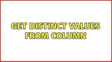 OpenOffice: get distinct values from column (3 Solutions!!)