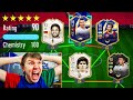 TOTY RONALDO vs MESSI IN MY HIGHEST RATED FUT DRAFT!! - FIFA 21