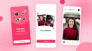 Dating App UI UX Design Figma Tutorial