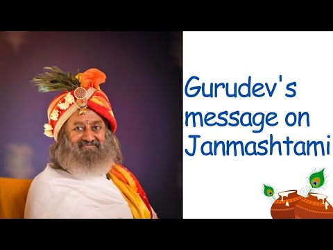 Message on Shri Krishna 🦚Janmashtami by @Gurudev Sri Sri Ravi Shankar Sri Sri in 2024 @The Art of…