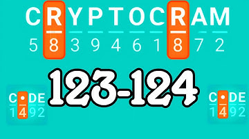 CRYPTOGRAM level 123 124