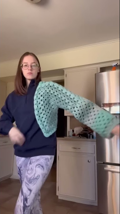 Granny hexagon cardigan ❤️ tutorial on my channel! #crochet #yarn