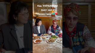 Чайная Традиция Народов Казахстана🇰🇿❤️ #аленамукбангалматы#авторсоздатель# культура#youtubeshorts