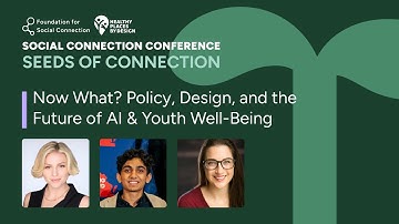 Now What? Policy, Design, and the Future of AI & Youth Well Being
