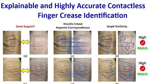 Towards Explainable and Unprecedented Accuracy in Matching Challenging Finger Crease Patterns