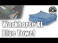 Workhorse XL Blue Microfiber Towel - Chemical Guys Car Care