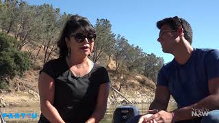 TV personality Roberta Gonzales "Partiu" with us to lake Del Valle in Livermore
