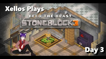 FTB StoneBlock 3 - Ep 3 Power Generation Setup
