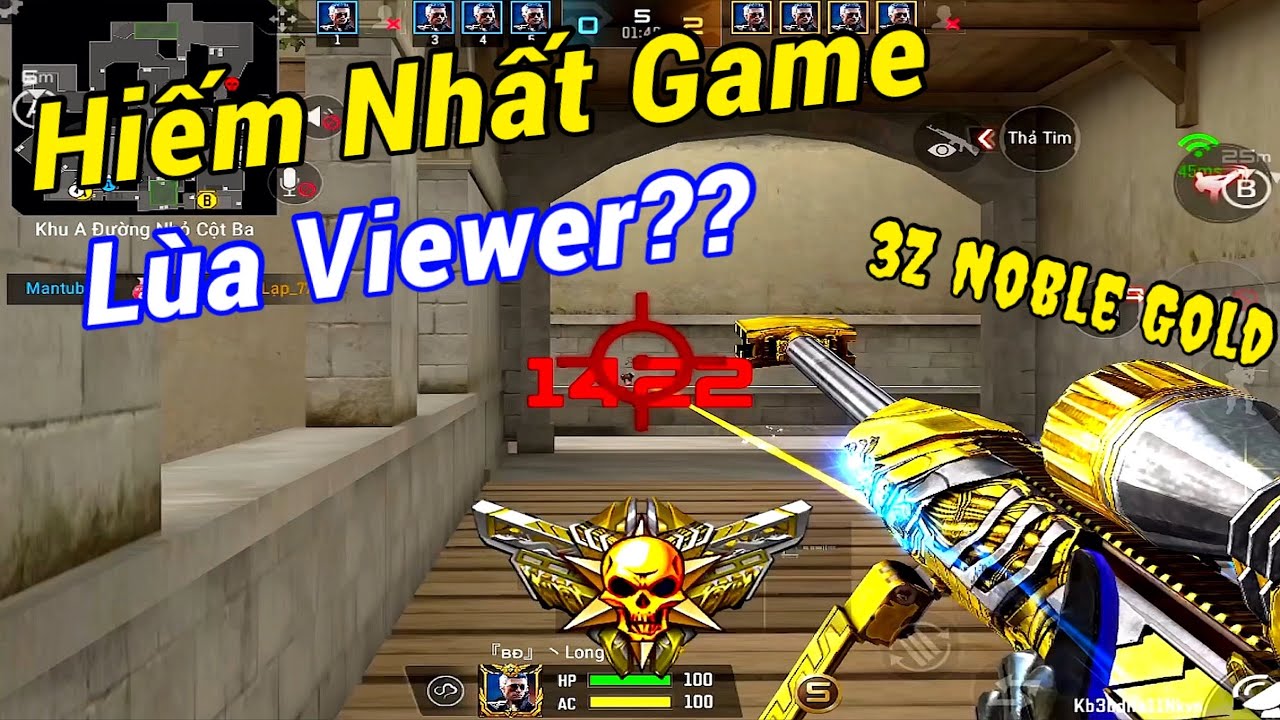 CF LEGENDS | 3Z BB Noble Gold VIP HIẾM Nhất Game - Tôi Đã Lùa Viewer ...