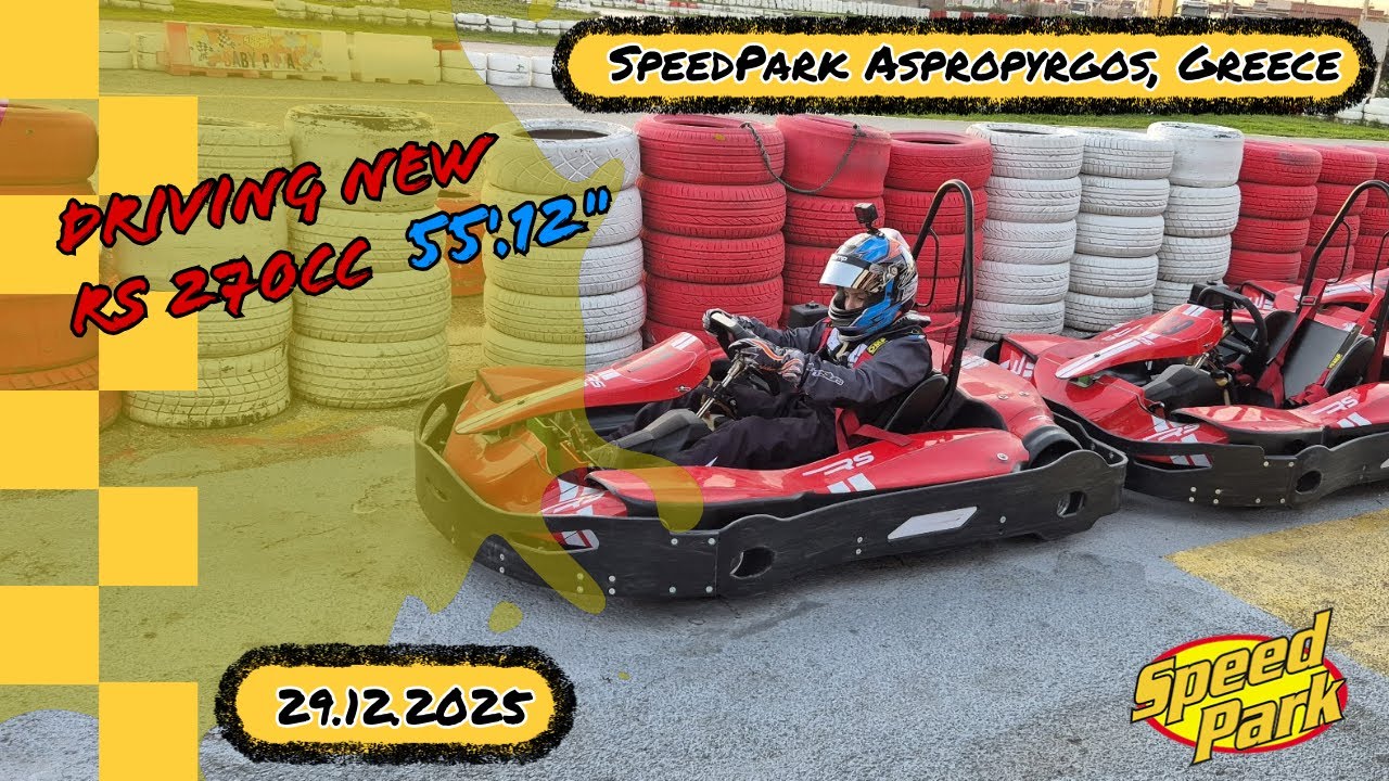 55.12 in the new RS 270cc at Speedpark Aspropyrgos , Greece | 29.12.2025