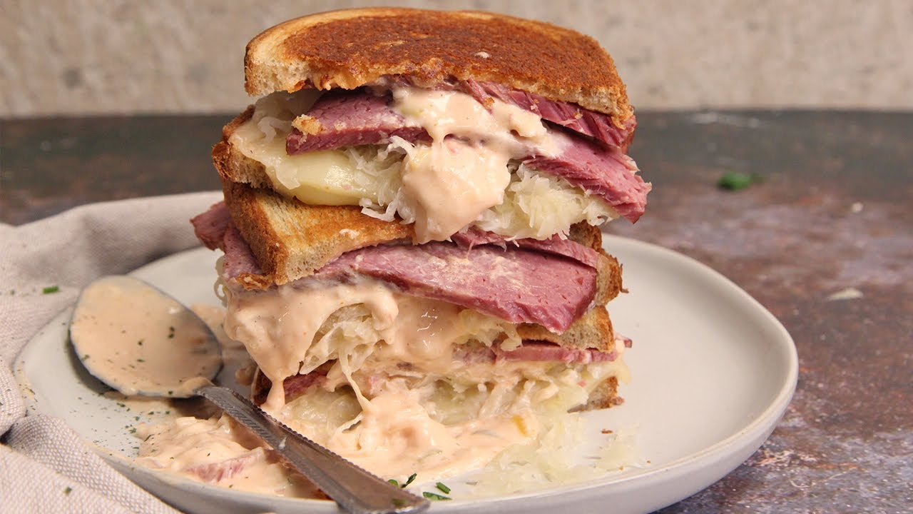 Reuben Sandwiches (Leftover Corned Beef) | Laura in the Kitchen
