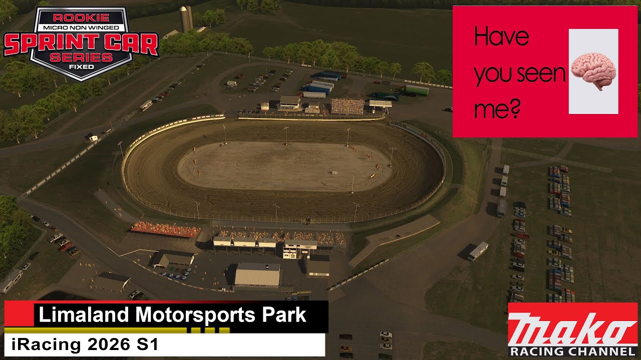 Микро-спринтерский автомобиль без крыльев: Limaland: iRacing