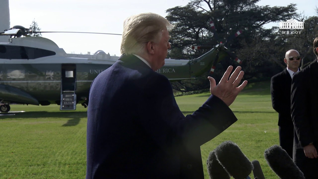 11/29/18: President Trump Delivers a Statement Upon Departure