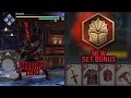 shadow fight 3 || new vampire set bonus.exe || creepy party event