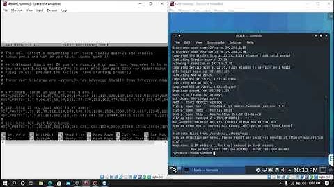 Quiz Keamanan Jaringan PJJ | Nmap Scanning vs Portsentry