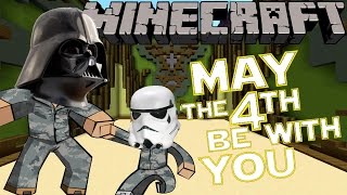 Minecraft With PVT Astro Episode 12! | May the Fourth Be With You, Sky Wars!
