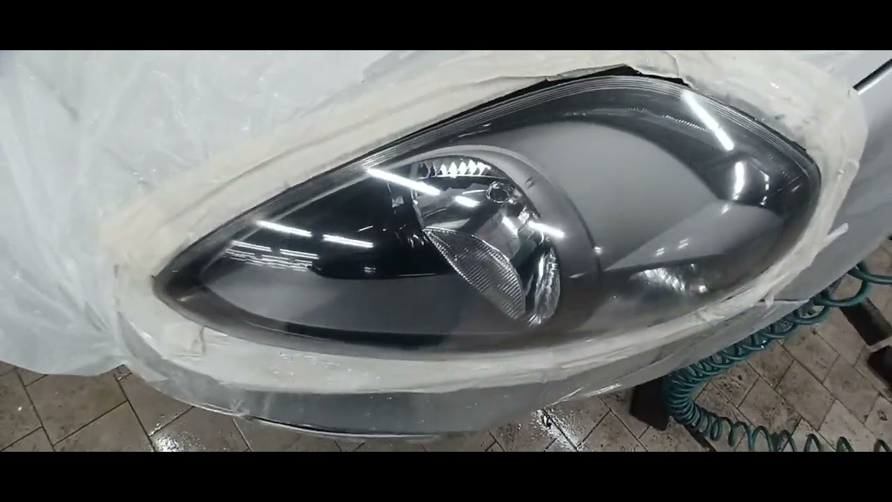 Restauro farol Fiat Punto 