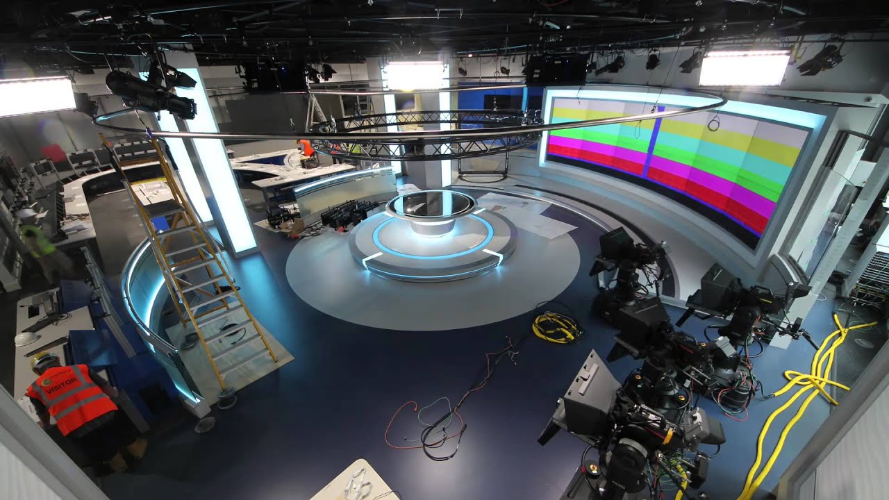 Sky Sports New HQ rebuild 2014 - YouTube