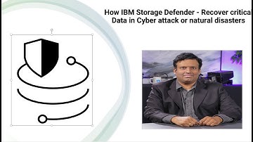 IBM Storage Defender : Helping user recover critical data in cyber attack or natural disasters