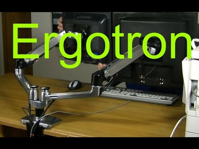 Ergotron LX Dual Side-by-Side Arm Monteringssats 2 LCD-skärmar Upp till 27