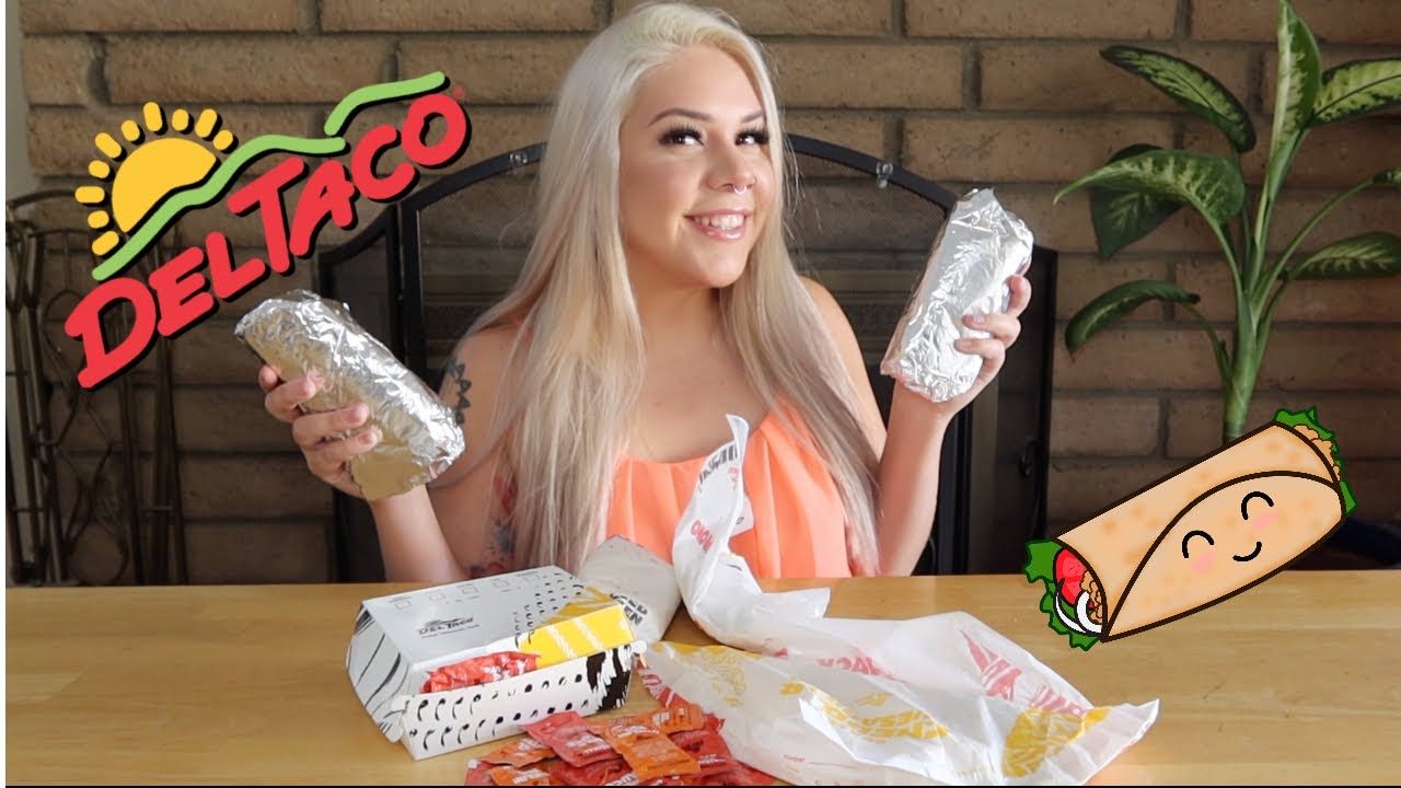DEL TACO MUKBANG | EATING SHOW