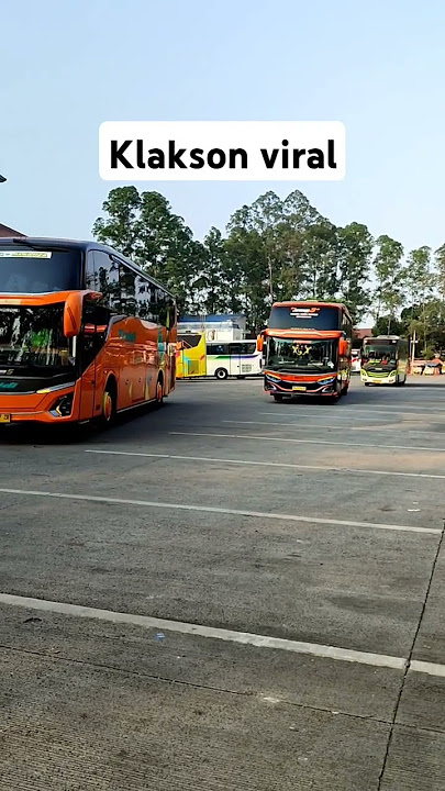 klakson bus yang lagi viral