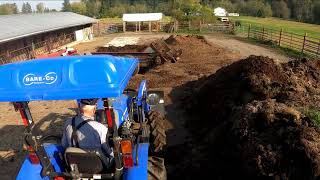 Loading and Spreading manure on the Pasture #1