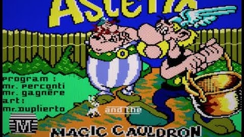 Review: Asterix and the Magic Cauldron (Amstrad CPC)
