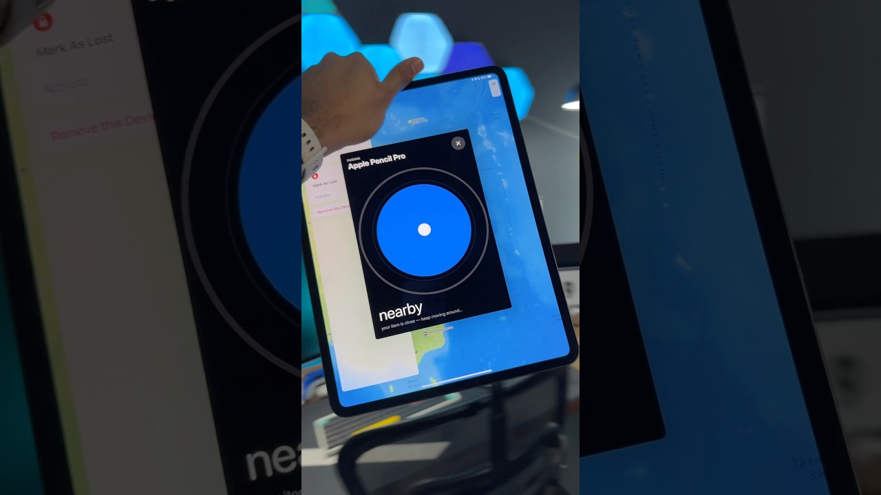 I lost my Apple Pencil Pro (and found it using Find My)