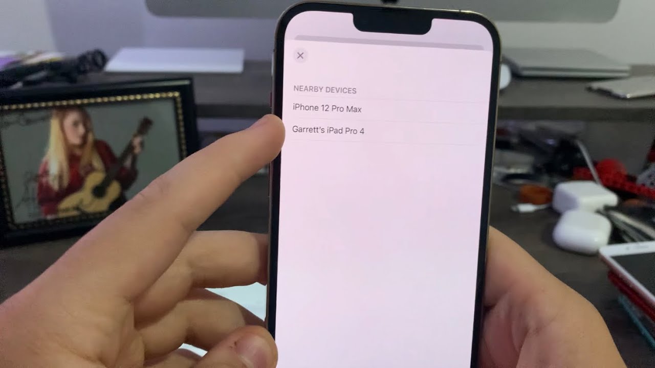 How to control nearby iPhones and iPads on iOS 16 or later - YouTube