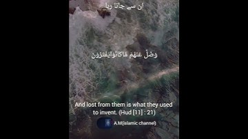 SURAH E HOOD (HUD) سورة هود/ VERSES 20-21آيتيں/ CHAPTER (PARA) 12 پارہ/