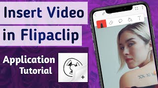 How to Insert Video & Make Animation on Video in Flipaclip App screenshot 5