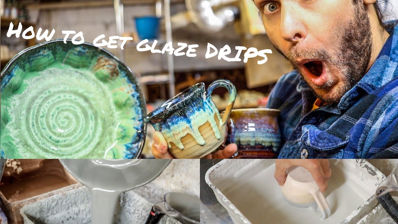 Pottery Glazing Techniques! Drips, Pouring, and More! 