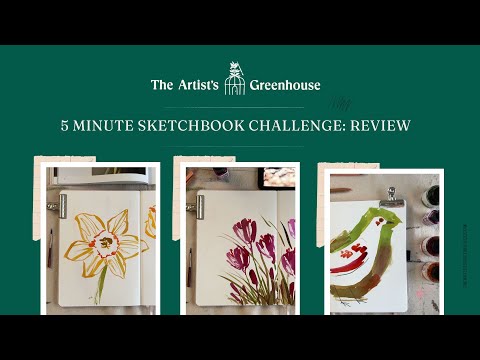 5 Minute Sketchbook Challenge: Review (finding things you like in every sketchbook page)
