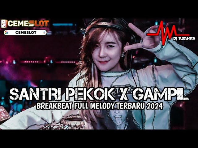 DJ Santri Pekok Breakbeat Full Melody Terbaru 2024 ( DJ ASAHAN ) SPESIAL REQUEST CEMESLOT class=
