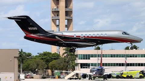 Flying between Miami area airports on Citation Longitude