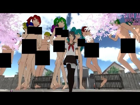 Видео: Часть1. Второе полугодие Яндере симулятора из 2015г. / Yandere Simulator