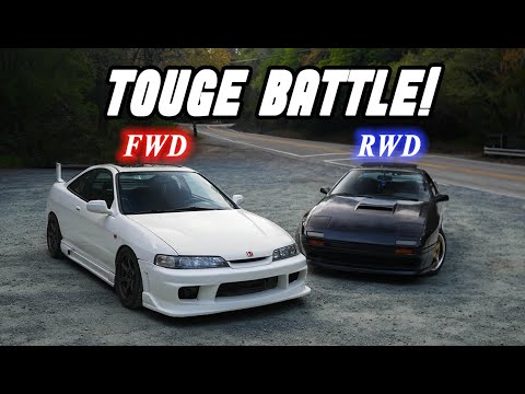 TOUGE BATTLE | Integra DC2 vs RX7 FC3S ROUND 1!!