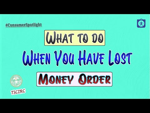 What To Do When You Have Lost Money Order | TS Consumers