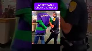 Chuck E. Cheese gets arrested 🐭 Don't look for him or you'll find him #shorts screenshot 2