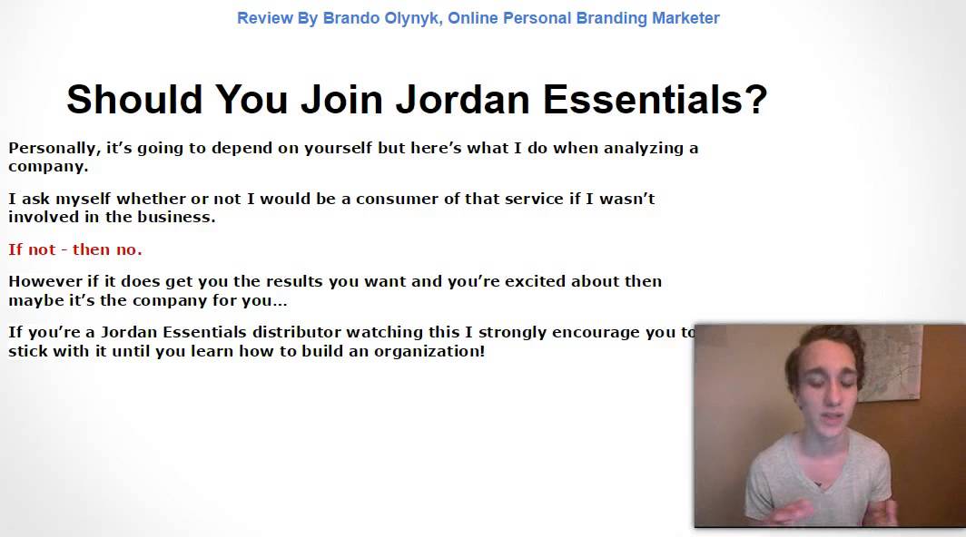 Jordan Essentials Business Reviews - YouTube