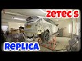 Fiesta zetec s replica copart salvage rear quater prep