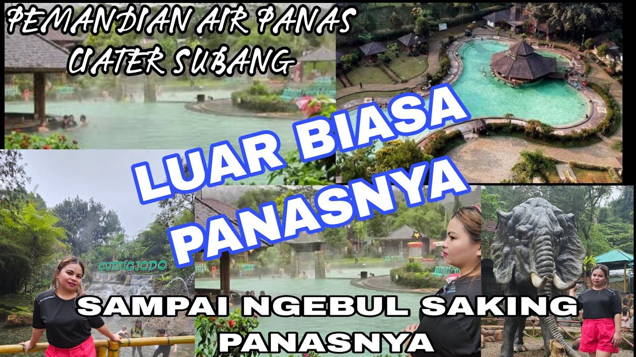 Wisata Pemandian Air Panas SariAter Ciater || Tempat Wisata Yang Hits Di Ciater Subang