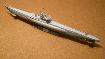 REVELL 1/350 German Submarine / Deutches U-Boot VII C - A Build In Pictures