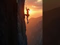 Sunset Cliff Climb – Graceful Ascent