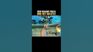 New Revamp Freya One Hit Delete Build! #mobilelegends #mlbb