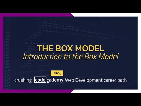 Crushing Codecademy PRO WEB DEVELOPMENT career path Challenge - Introduction to the Box Model
