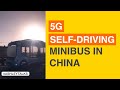 Driverless Minibus on a Public Road in Zhenhzhou China