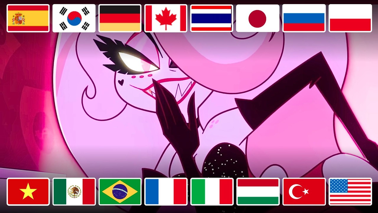 Losin' Streak - Hazbin Hotel на 16 разных языках